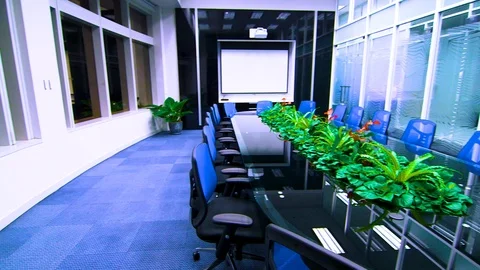 Conference room 22 Video stock 89567236