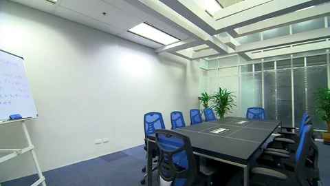 Conference room 25 Video stock 89567225