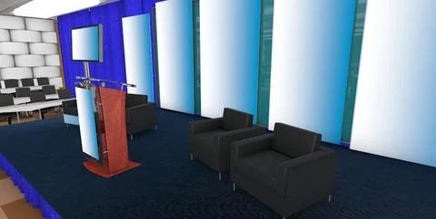 Conference room 3D Model