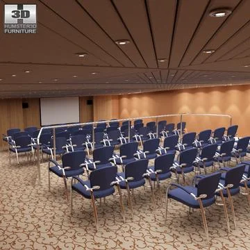 Conference room 3D Model