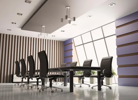Conference room Stock Illustration