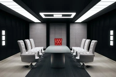 Conference room Stock Illustration