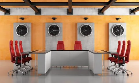 Conference room Illustrazione stock