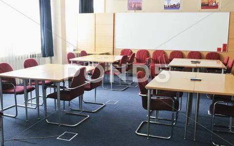 Conference room interior Stock Photos