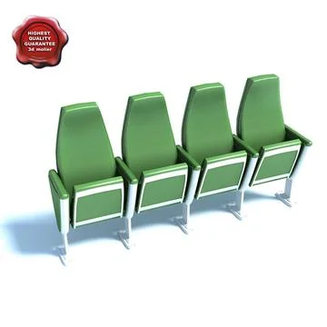 Conference room Seats 3D Model