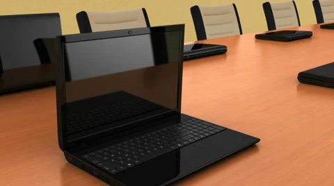 Conference Table Stock Footage 32899062
