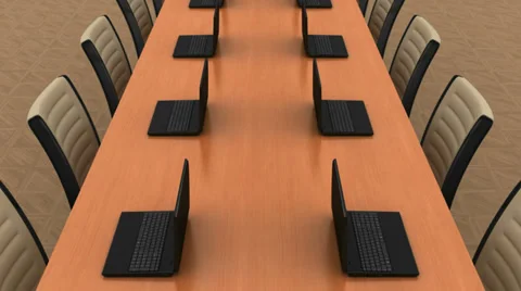 Conference Table Stock Footage 32899946