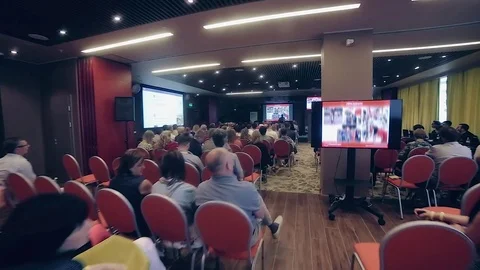 Conference Training Planning Learning Coaching Business Concept Видео 77482582