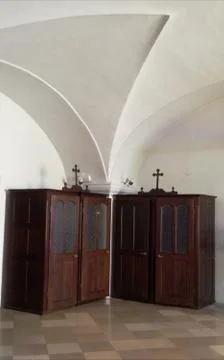 CONFESSIONAL   catholic Stock Photos