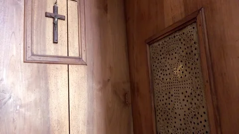Confessional Stock Footage 98531612