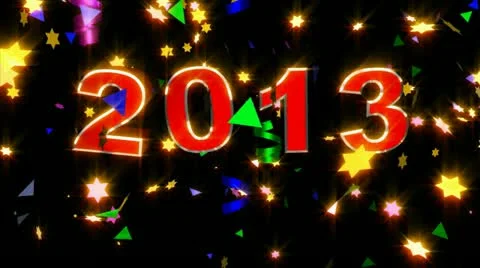 Confetti 2013 Stock Footage 12531210