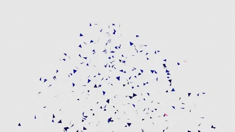 Confetti 4k clip Vídeos de archivo 284537844