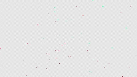 Confetti 4k clip Transparent Stock Footage 284537795