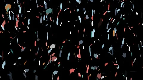 Confetti animation Video stock 97189312