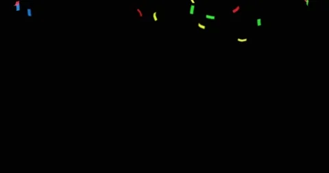 Confetti background for celebrations concept Video stock 170103278