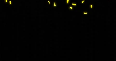 Confetti background for celebrations concept Stock Footage 192810802