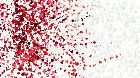 Confetti background with copy space Stock Illustration