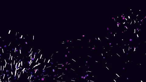 Confetti background effect motion graphics Stock Footage 298767325