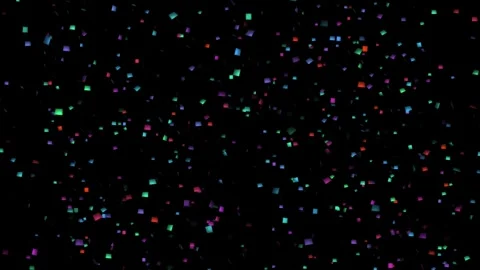 Confetti Background Stock Footage 280752918