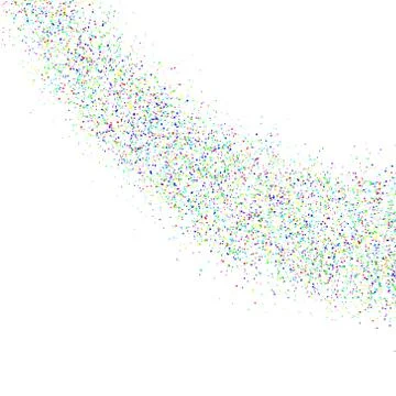 Confetti background Illustration