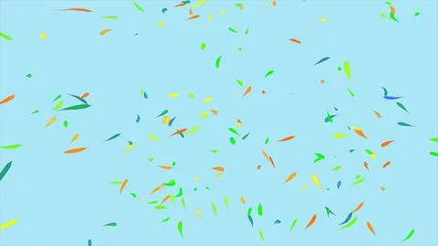 Confetti background Stockillustratie