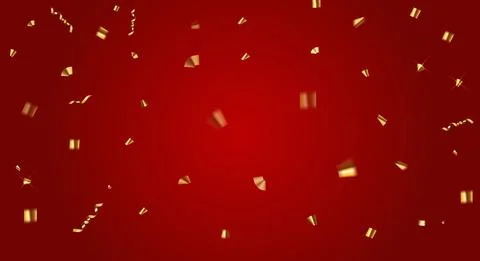 Confetti Background for Party, Holiday. Vector Illustration Stock Illustration