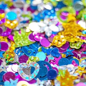 Confetti background Stock Photos