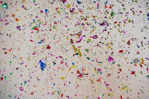 Confetti background Foto stock