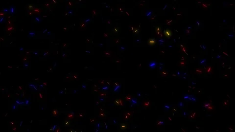 Confetti Background. Slow Motion Loop Background. Video stock 91690722