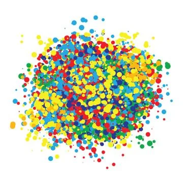 Confetti background texture template shimmer glitter shine Stock Illustration