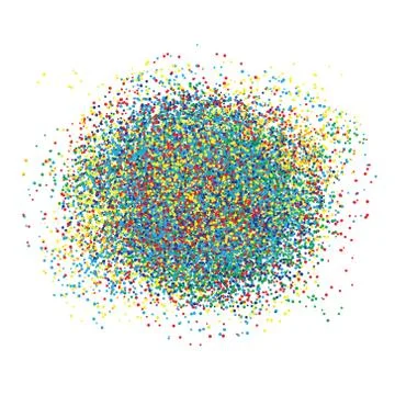 Confetti background texture template shimmer glitter shine Stock Illustration