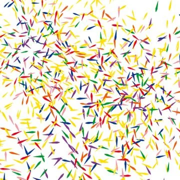 Confetti background. Vector illustration. Stock Illustration