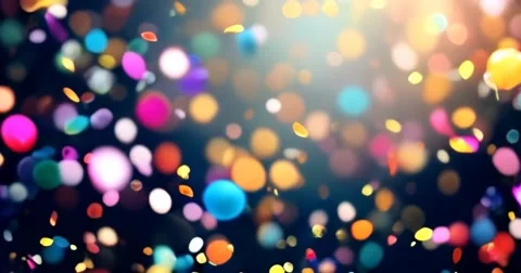 Confetti background video 9 Stock Footage 304434396