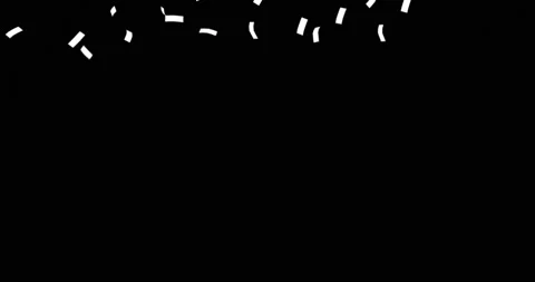 Confetti background for video overlay Stock Footage 168894013
