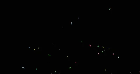 Confetti background for video overlay Stock Footage 169710115