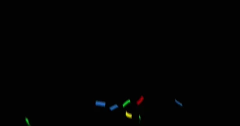 Confetti background for video overlay Stock Footage 170102278