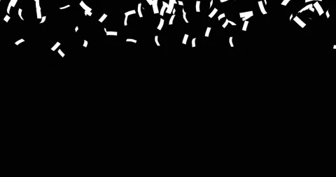 Confetti background for video overlay Stock Footage 170102663