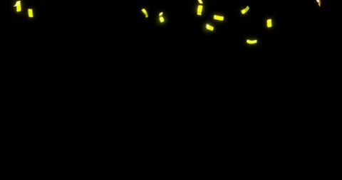 Confetti background for video overlay Stock Footage 193523411