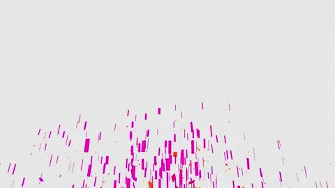 Confetti on black background. Festive effect.  Stock Footage 224676245