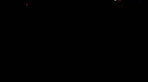 Confetti on a black background Stock Footage 65147880