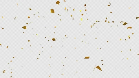 Confetti Blast Element Vídeo Stock 255577872