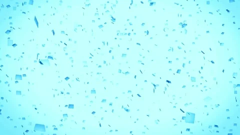 Confetti on blue background Christmas abstract decorations colourful sparkling Stock-Footage 336445269