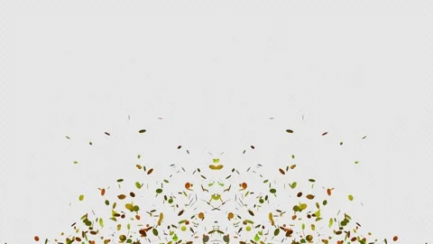 Confetti burst explode loop Animation video transparent background with alp.. Stock Footage 305993323