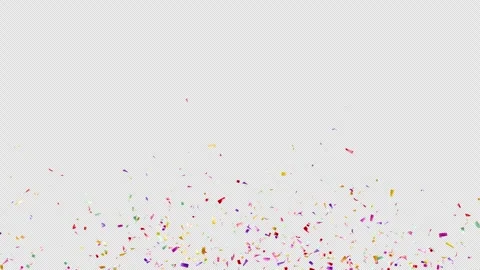 Confetti Burst Explosion Animation Loop. .Colorful Confetti Blast. 스톡 동영상 337843659