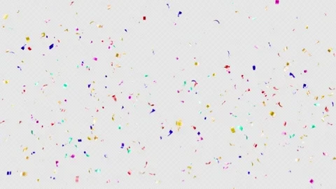 Confetti Burst Explosion Animation Loop. .Colorful Confetti Blast. 스톡 동영상 337843693