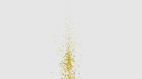Confetti Burst Explosion Animation transparent alpha background. Stock Footage 337814607