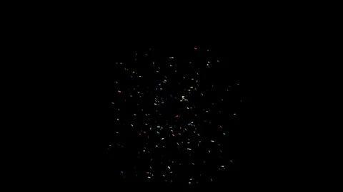 Confetti Burst Stock Footage 106782598