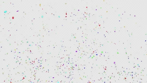 Confetti Burst Stock Footage 228577237