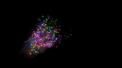 Confetti Cannon Stock Footage 98494074