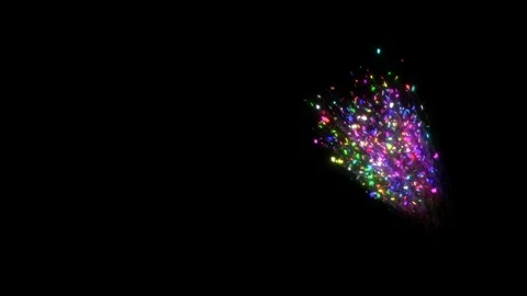 Confetti Cannon Stock Footage 98494077
